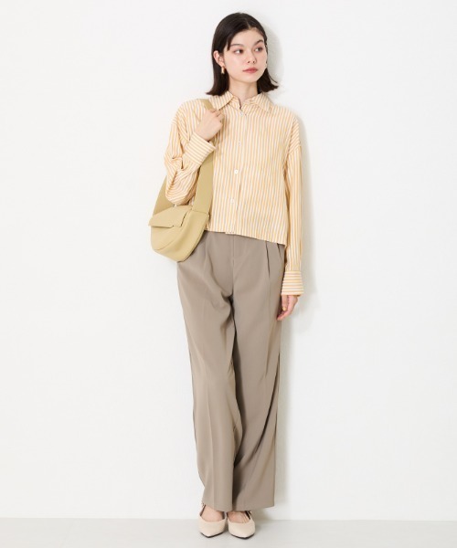 ORiental TRaffic（オリエンタルトラフィック）の「ソフトレザーボディーバッグ BA-222（ショルダーバッグ・レディース・ホワイト/ブラック/イエロー・ﾌﾘ-）」の21枚目の写真