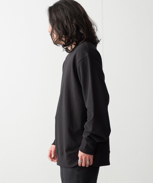 SHIPS.me(シップスミー)の「【ZOZO限定】SHIPS.me: ロゴスウェットクルー(スウェット・メンズ・ホワイト/ブラック/杢グレー・S/M/L/XL)」の11枚目の写真