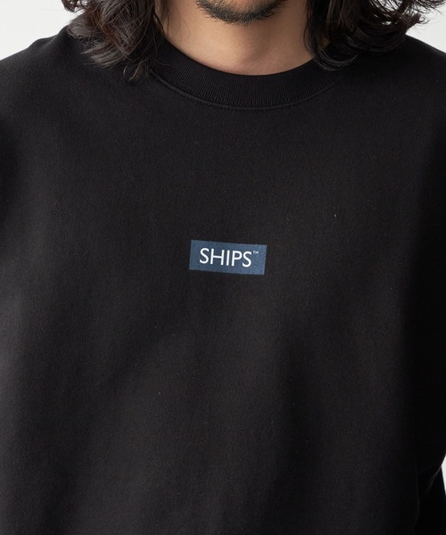 SHIPS.me(シップスミー)の「【ZOZO限定】SHIPS.me: ロゴスウェットクルー(スウェット・メンズ・ホワイト/ブラック/杢グレー・S/M/L/XL)」の14枚目の写真