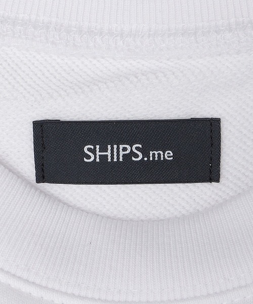 SHIPS.me(シップスミー)の「【ZOZO限定】SHIPS.me: ロゴスウェットクルー(スウェット・メンズ・ホワイト/ブラック/杢グレー・S/M/L/XL)」の22枚目の写真