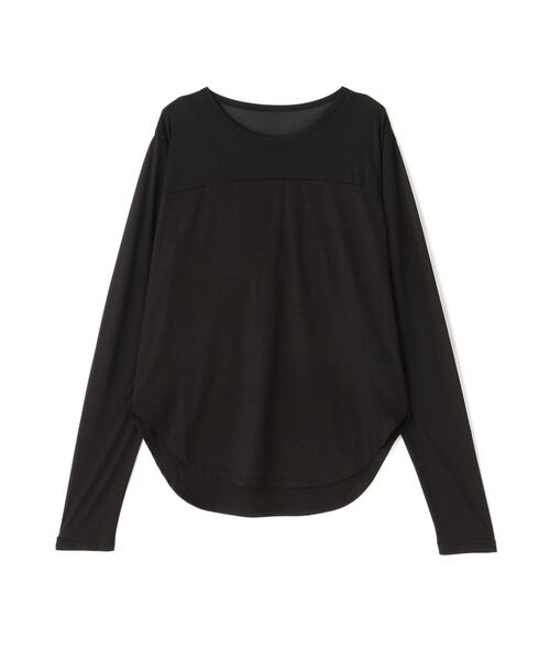 DROIT BELLO(ドロイトベロ)の「DROIT BELLO(ドロイトベロ)シアーベア切替プルオーバー(Tシャツ/カットソー・レディース・ホワイト/ブラック/カーキ・F)」の16枚目の写真