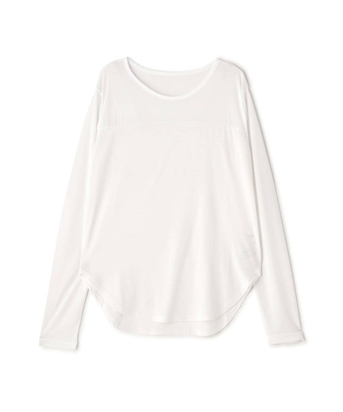 DROIT BELLO(ドロイトベロ)の「DROIT BELLO(ドロイトベロ)シアーベア切替プルオーバー(Tシャツ/カットソー・レディース・ホワイト/ブラック/カーキ・F)」の18枚目の写真
