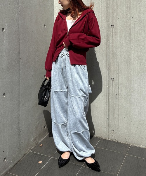 ソロイスト プルオーバー羽織り フードジップデザイン ソロイストプル