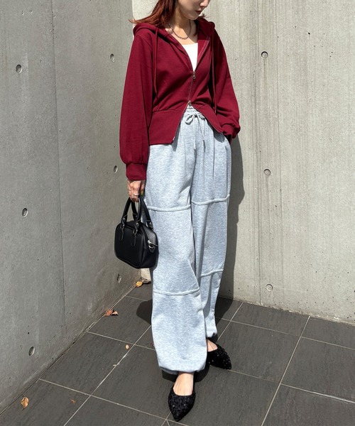 ISOOK / アイスー】ダブルジップパーカー / ジップアップ フーディー