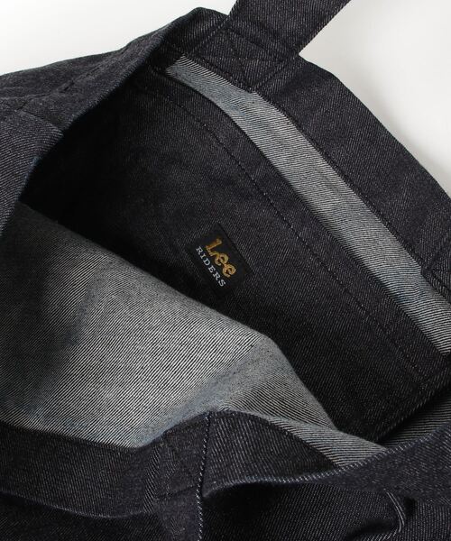 Lee(リー)の「LEE / デニムトートBAG / LA0637(トートバッグ・レディース・ラベンダー/インディゴブルー/ブルー系その他/ブルー系その他2/オレンジ・ONESIZE)」の6枚目の写真