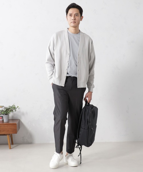 FOUND GOOD(ファウンドグッド)の「シャンブレースラックス(スラックス・メンズ・ブラック/グレー系2/グリーン系5・XL/L/M/S)」の4枚目の写真