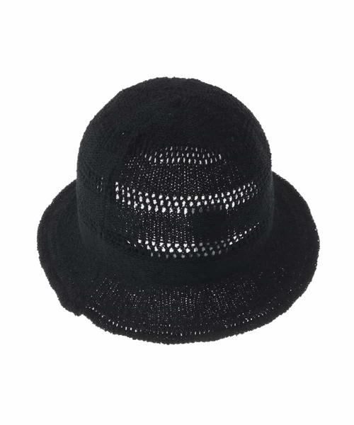 a.v.v（アーヴェヴェ）の「【ユニセックス】クロッシェサーモハット（ハット・メンズ・ブラック・46）」の9枚目の写真