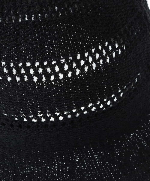 a.v.v（アーヴェヴェ）の「【ユニセックス】クロッシェサーモハット（ハット・メンズ・ブラック・46）」の10枚目の写真