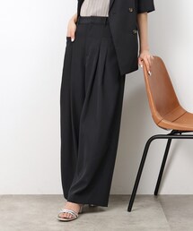 OPAQUE.CLIP | ◆【大草直子さんコラボ】タックワイドパンツ(その他パンツ)