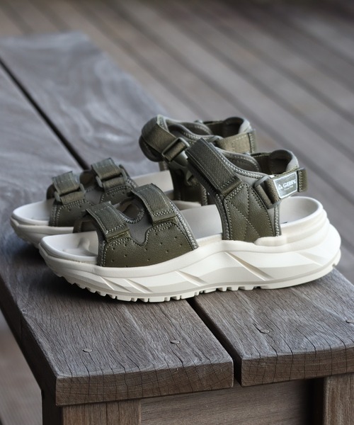 GERRY（ジェリー）の「【GERRY/ジェリー】3ホールド ハイソールボリュームサンダル/Men（サンダル・メンズ・カーキ/ブラック/ベージュ・LL/L/M/S）」の3枚目の写真