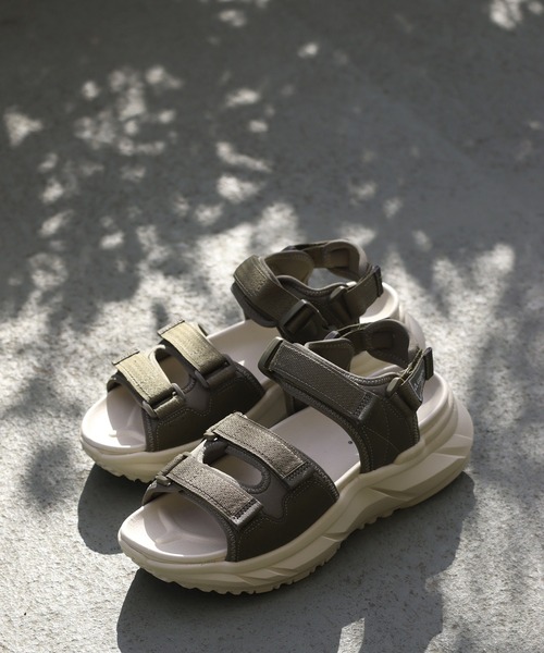 GERRY（ジェリー）の「【GERRY/ジェリー】3ホールド ハイソールボリュームサンダル/Men（サンダル・メンズ・カーキ/ブラック/ベージュ・LL/L/M/S）」の18枚目の写真