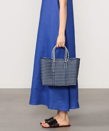 Bshop | P.I. Project | メルカドバッグ チェック SMALL WOMEN(かごバッグ)