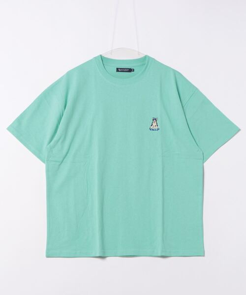 Blue Standard （ブルースタンダード）の「【BLUE STANDARD/ブルースタンダード】　アニマル刺繍ビッグT 接触冷感 COOL（Tシャツ/カットソー・メンズ・ホワイト系その他2/ホワイト系その他/グレー系その他2/ブルー系その他・LARGE/MEDIUM）」の15枚目の写真