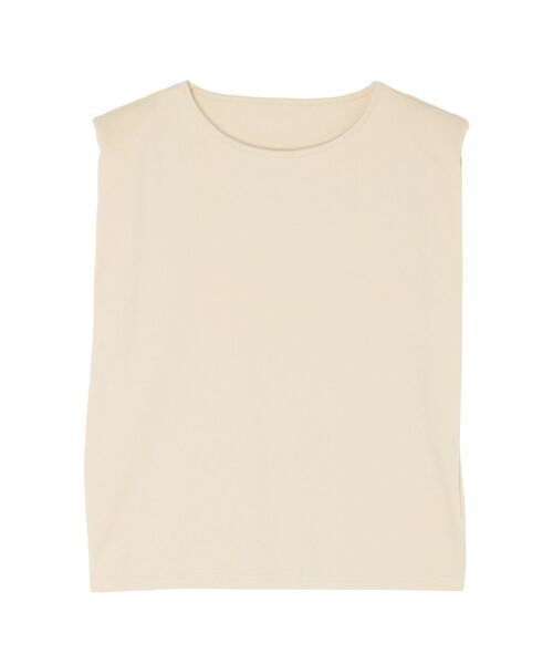 LAGUNAMOON（ラグナムーン）の「ソフトショルダーパッドカットプルオーバー（Tシャツ/カットソー・レディース・ベージュ/ブラック/ホワイト・FREE）」の21枚目の写真