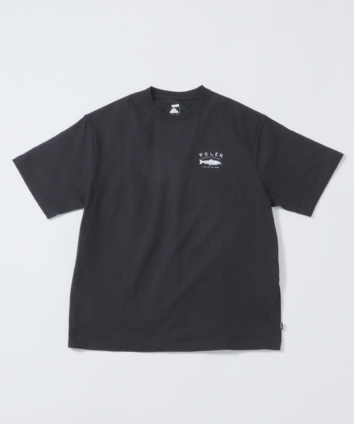 POLeR（ポーラー）の「POLeR / ポーラー 別注 PRINT T-SH（Tシャツ/カットソー・メンズ・ブラック/ネイビー/モスグリーン・LARGE/MEDIUM）」の4枚目の写真