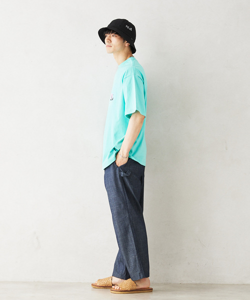 POLeR（ポーラー）の「POLeR / ポーラー 別注 PRINT T-SH（Tシャツ/カットソー・メンズ・ブラック/ネイビー/モスグリーン・LARGE/MEDIUM）」の9枚目の写真