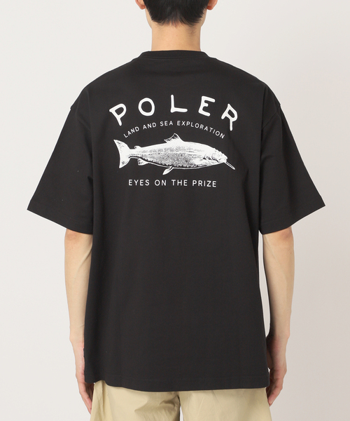 POLeR（ポーラー）の「POLeR / ポーラー 別注 PRINT T-SH（Tシャツ/カットソー・メンズ・ブラック/ネイビー/モスグリーン・LARGE/MEDIUM）」の19枚目の写真