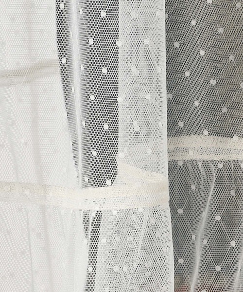 FOREVER 21（フォーエバー トゥエンティーワン）の「【2024SS】ドットチュールキャミワンピース（ワンピース・レディース・ブラック/レッド/ホワイト系その他/グレー・FREE）」の16枚目の写真