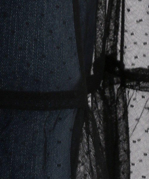 FOREVER 21（フォーエバー トゥエンティーワン）の「【2024SS】ドットチュールキャミワンピース（ワンピース・レディース・ブラック/レッド/ホワイト系その他/グレー・FREE）」の17枚目の写真