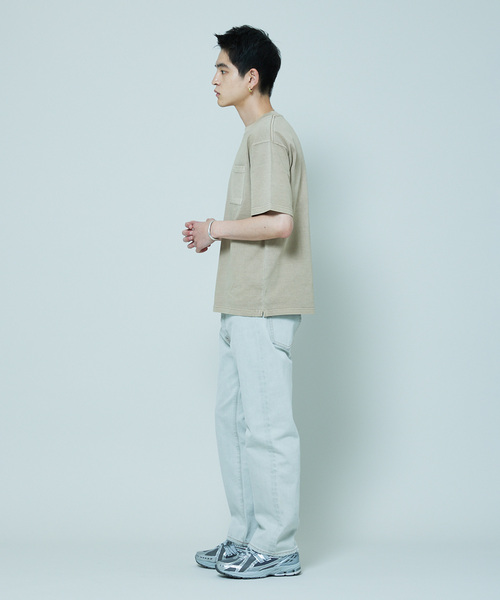 SHELTECH（シェルテック）の「SHELTECH × JOURNAL STANDARD / 別注 ピグメント C/N Tシャツ（Tシャツ/カットソー・メンズ・ライトグレー/タン/ブラック/ライトブルー・MEDIUM/LARGE/X-LARGE）」の18枚目の写真