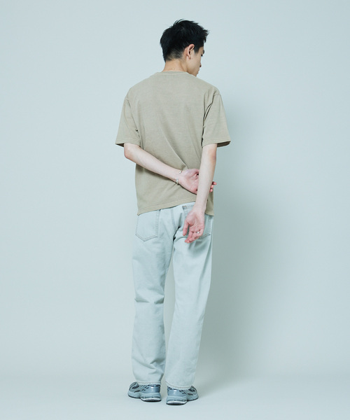 SHELTECH（シェルテック）の「SHELTECH × JOURNAL STANDARD / 別注 ピグメント C/N Tシャツ（Tシャツ/カットソー・メンズ・ライトグレー/タン/ブラック/ライトブルー・MEDIUM/LARGE/X-LARGE）」の19枚目の写真