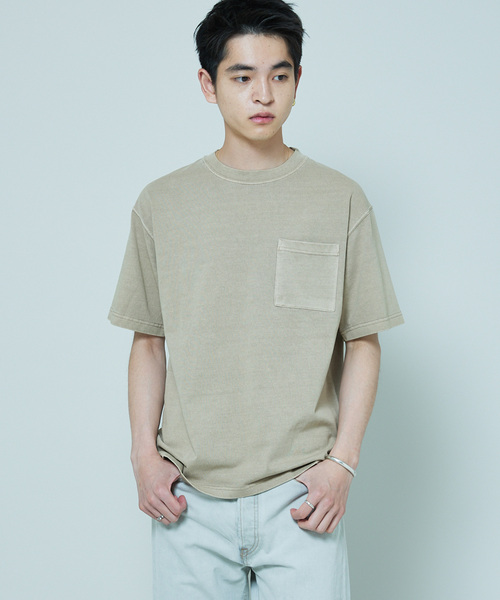 SHELTECH（シェルテック）の「SHELTECH × JOURNAL STANDARD / 別注 ピグメント C/N Tシャツ（Tシャツ/カットソー・メンズ・ライトグレー/タン/ブラック/ライトブルー・MEDIUM/LARGE/X-LARGE）」の20枚目の写真