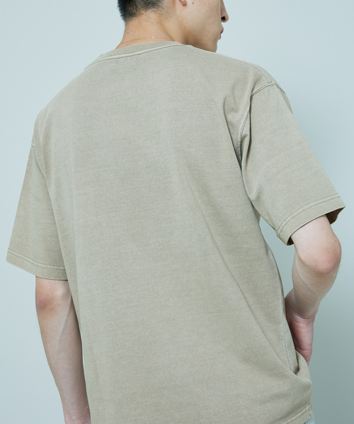 SHELTECH（シェルテック）の「SHELTECH × JOURNAL STANDARD / 別注 ピグメント C/N Tシャツ（Tシャツ/カットソー・メンズ・ライトグレー/タン/ブラック/ライトブルー・MEDIUM/LARGE/X-LARGE）」の13枚目の写真
