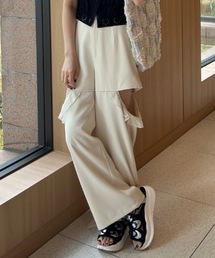 frill cut pants/カットフリルパンツ