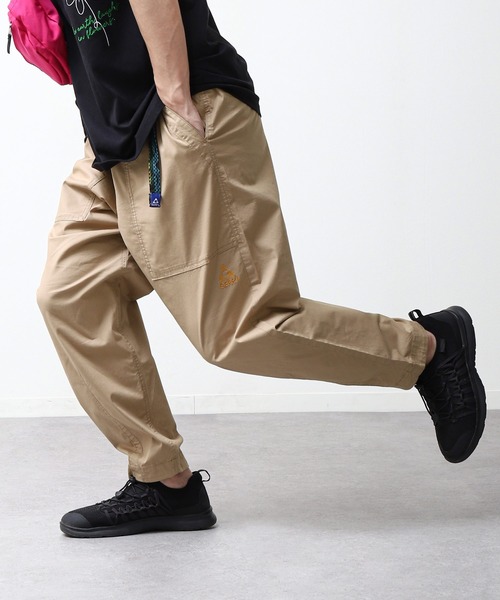 GERRY(ジェリー)の「【GERRY】 シャンブレー ・ ポプリン ストレッチ バルーン ルーズ パンツ(その他パンツ・メンズ・ブルー/ブラック/サックスブルー/オリーブ/サンドベージュ・SMALL/MEDIUM/LARGE/X-LARGE)」の3枚目の写真