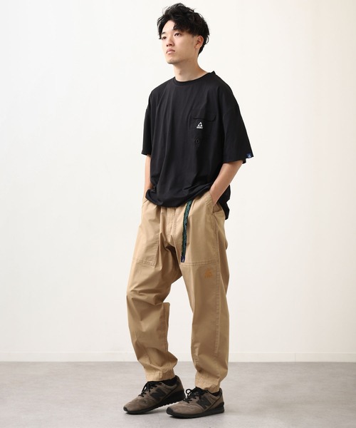 GERRY(ジェリー)の「【GERRY】 シャンブレー ・ ポプリン ストレッチ バルーン ルーズ パンツ(その他パンツ・メンズ・ブルー/ブラック/サックスブルー/オリーブ/サンドベージュ・SMALL/MEDIUM/LARGE/X-LARGE)」の13枚目の写真
