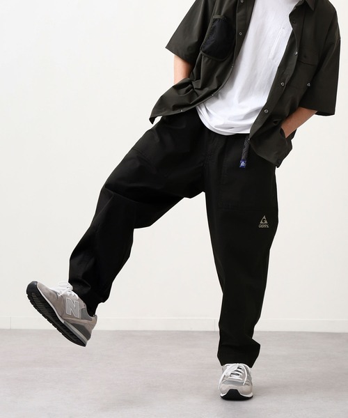 GERRY(ジェリー)の「【GERRY】 シャンブレー ・ ポプリン ストレッチ バルーン ルーズ パンツ(その他パンツ・メンズ・ブルー/ブラック/サックスブルー/オリーブ/サンドベージュ・SMALL/MEDIUM/LARGE/X-LARGE)」の9枚目の写真