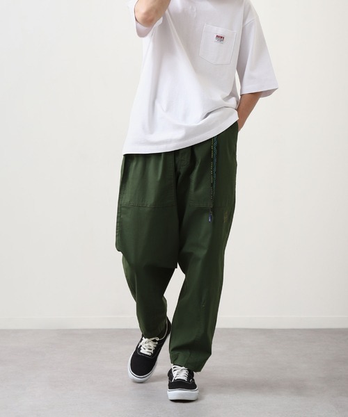 GERRY(ジェリー)の「【GERRY】 シャンブレー ・ ポプリン ストレッチ バルーン ルーズ パンツ(その他パンツ・メンズ・ブルー/ブラック/サックスブルー/オリーブ/サンドベージュ・SMALL/MEDIUM/LARGE/X-LARGE)」の18枚目の写真