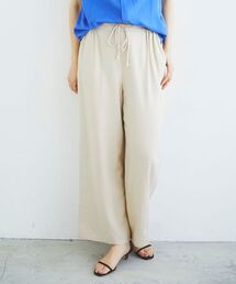 le.coeur blanc | 《手洗い可能》レーヨン麻イージーパンツ(その他パンツ)