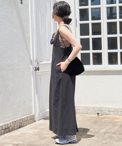 Spick & Span（スピックアンドスパン）の「ステッチワークワンピース（ワンピース・レディース・ブラック/グリーン・FREE）」の8枚目の写真