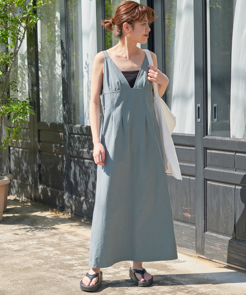 Spick & Span（スピックアンドスパン）の「ステッチワークワンピース（ワンピース・レディース・ブラック/グリーン・FREE）」の21枚目の写真