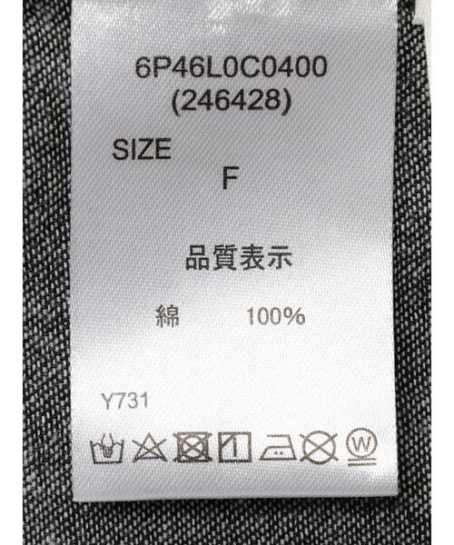 ELENCARE DUE(エレンカーレデュエ)の「・ELENCARE DUE W-ZIP デニムキャミ(キャミソール・レディース・ライトインディゴブルー/グレー・FREE)」の21枚目の写真