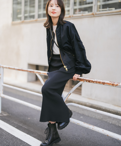 Noble（ノーブル）の「ヴィンテージナイロンコンパクトMA1（MA-1