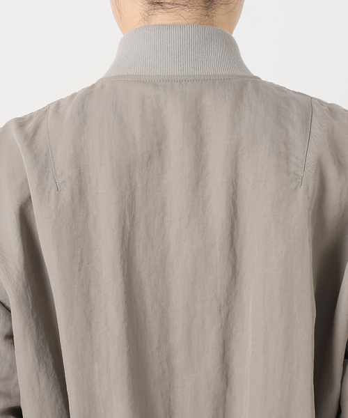 Noble（ノーブル）の「ヴィンテージナイロンコンパクトMA1（MA-1・レディース・グレー/ブラック・FREE）」の21枚目の写真