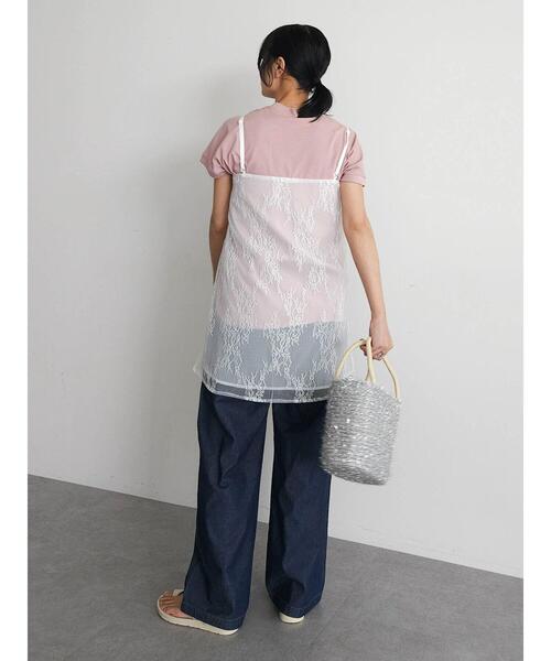 Green Parks(グリーンパークス)の「2way 巻きスカート(レース)(スカート・レディース・ブラック/オフホワイト・FREE)」の19枚目の写真