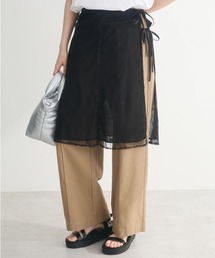 2way 巻きスカート(レース)