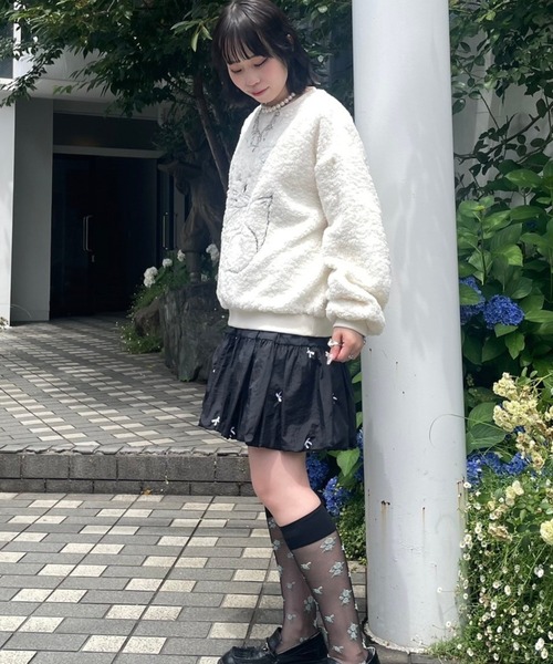 Candy Stripper（キャンディストリッパー）の「NAUGHTY CAT BOA トップス（その他トップス・レディース・アイボリー/ピンク/ライトブルー・2）」の17枚目の写真