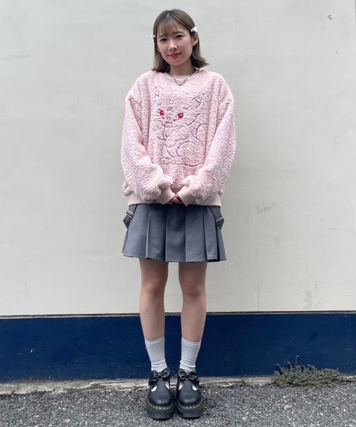 Candy Stripper（キャンディストリッパー）の「NAUGHTY CAT BOA トップス（その他トップス・レディース・アイボリー/ピンク/ライトブルー・2）」の20枚目の写真