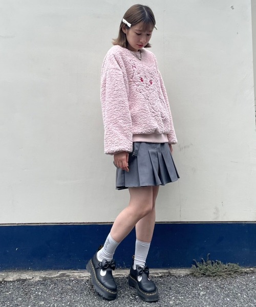 Candy Stripper（キャンディストリッパー）の「NAUGHTY CAT BOA トップス（その他トップス・レディース・アイボリー/ピンク/ライトブルー・2）」の22枚目の写真