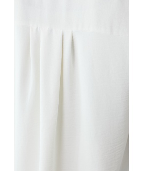 M.deux（エムドゥ）の「◆タック2wayブラウス◆（シャツ/ブラウス・レディース・オフホワイト/コーラルピンク・MEDIUM）」の14枚目の写真