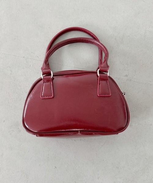 CLEA（クレア）の「2wayミニボストンバッグ（ボストンバッグ・レディース・ブラウン/レッド/シルバー/ブラック・FREE）」の18枚目の写真