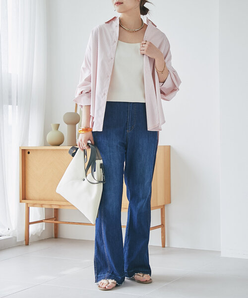 un dix cors(アンディコール)の「ダイバー風素材2WAYサンカクミニバッグ(ハンドバッグ・レディース・ホワイト/ブラック・FREE)」の14枚目の写真