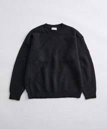 ADAM ET ROPE' | モヘアミックス オーバーサイズ Vネックプルオーバー / ユニセックス(ニット/セーター)