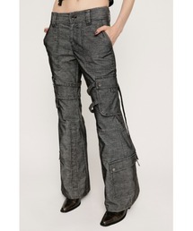 SLY | 【2024AW】 WASHED CORDUROY FLARE PT ウォッシュド コーデュロイ フレア パンツ / セットアップ可(スラックス)