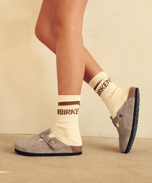 BIRKENSTOCK（ビルケンシュトック）の「【BIRKENSTOCK/ビルケンシュトック】BOSTON TAUPE SUEDE：サンダル（サンダル・レディース・ベージュ・38/37/36/39）」の2枚目の写真