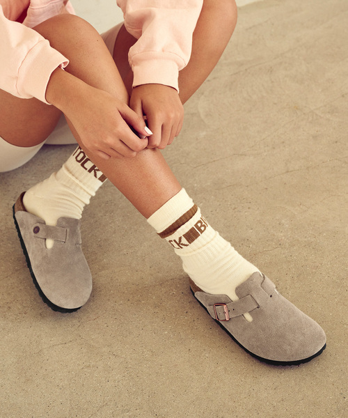 BIRKENSTOCK（ビルケンシュトック）の「【BIRKENSTOCK/ビルケンシュトック】BOSTON TAUPE SUEDE：サンダル（サンダル・レディース・ベージュ・38/37/36/39）」の3枚目の写真